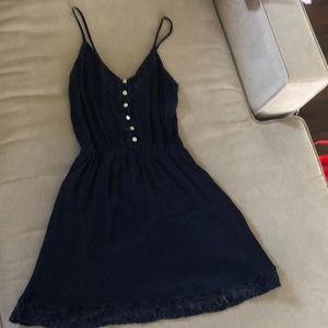 Navy sun dress